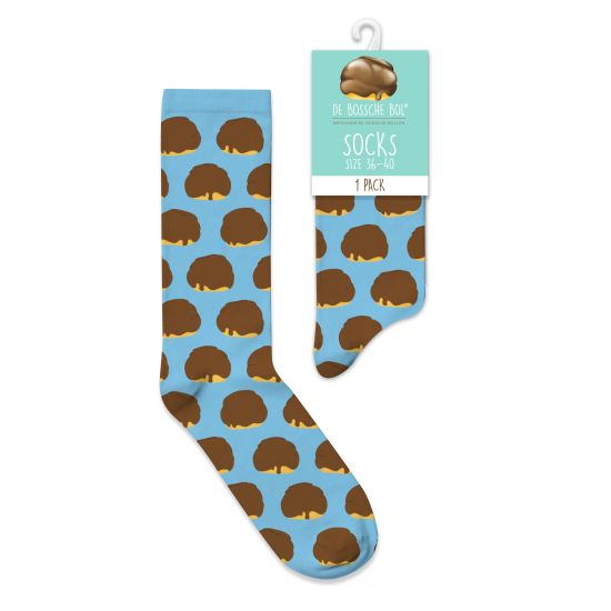 SOKKEN BOSSCHE BOL - BLAUW Maat 36/40